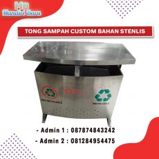 ts stainless, jual tong sampah stainless,